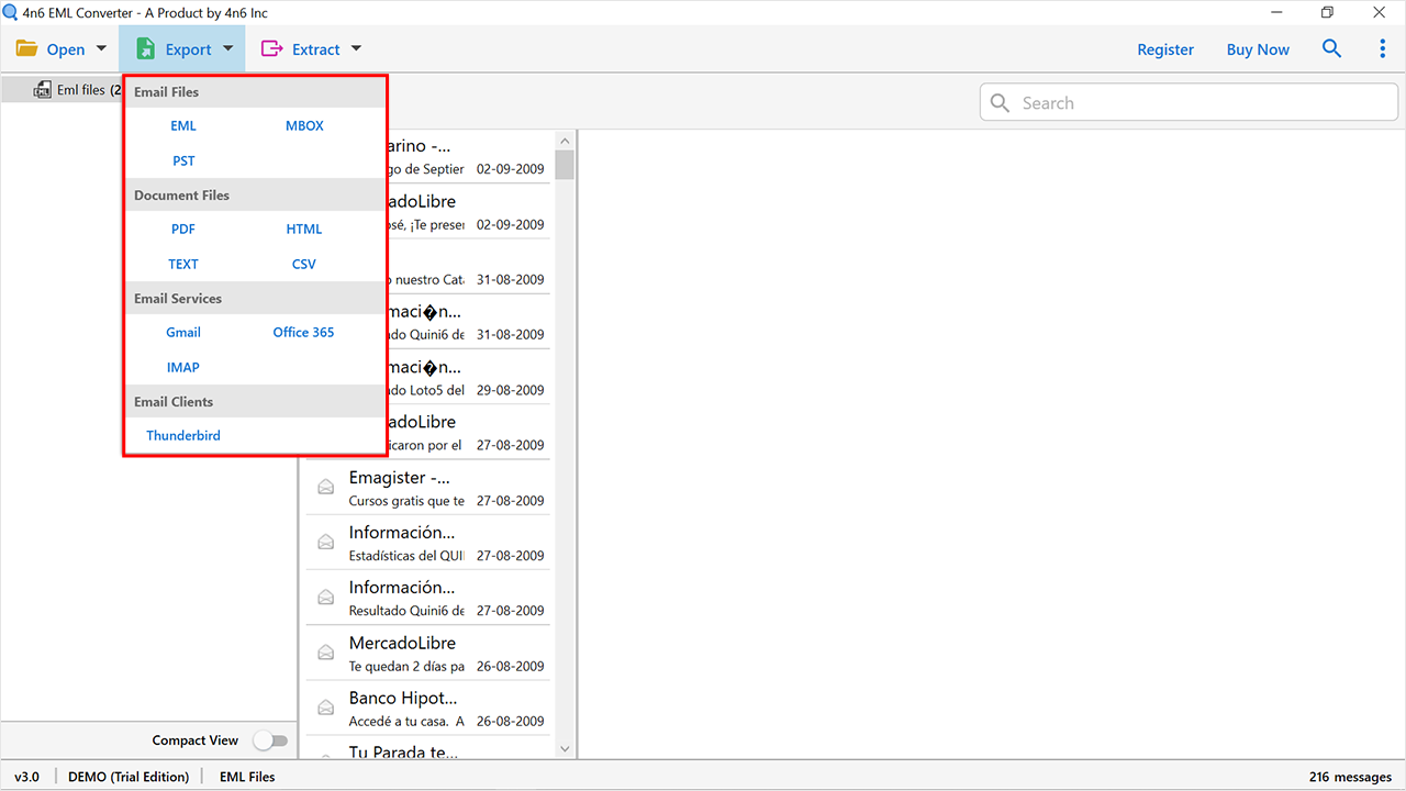 eml to office 365