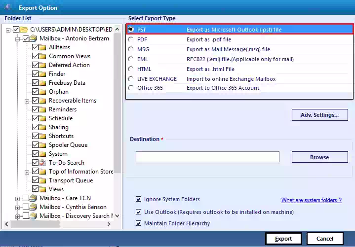 Done: Recover Emails from Exchange Server