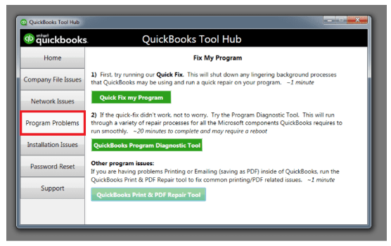 QuickBooks repair tool