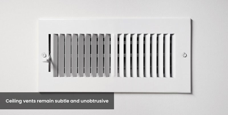 wall air vent for ducted