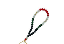 This is crystal prayer Islamic tasbih features optimum quality prismatic cut beads that shine in light and sparkle luminously