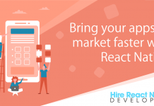 Bring your apps to market faster with React Native