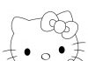 Hello Kitty drawing Hello kitty Drawing