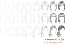 Hair Drawing shouldn’t be hard Read those easy steps Hair drawing