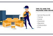 Top 7 Tips to Hire the Packers and Movers
