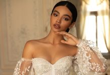Evening and Wedding Dress Modeling with New Brand
