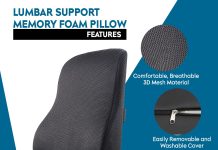 How to Use Lumbar Support Pillow for Office Chair? Lumbar Support Pillow