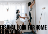 Personal Loan for Home Renovation- Features personal loan