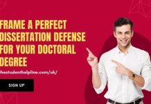 Frame A Perfect Dissertation Defense For Your Doctoral Degree Dissertation Defense