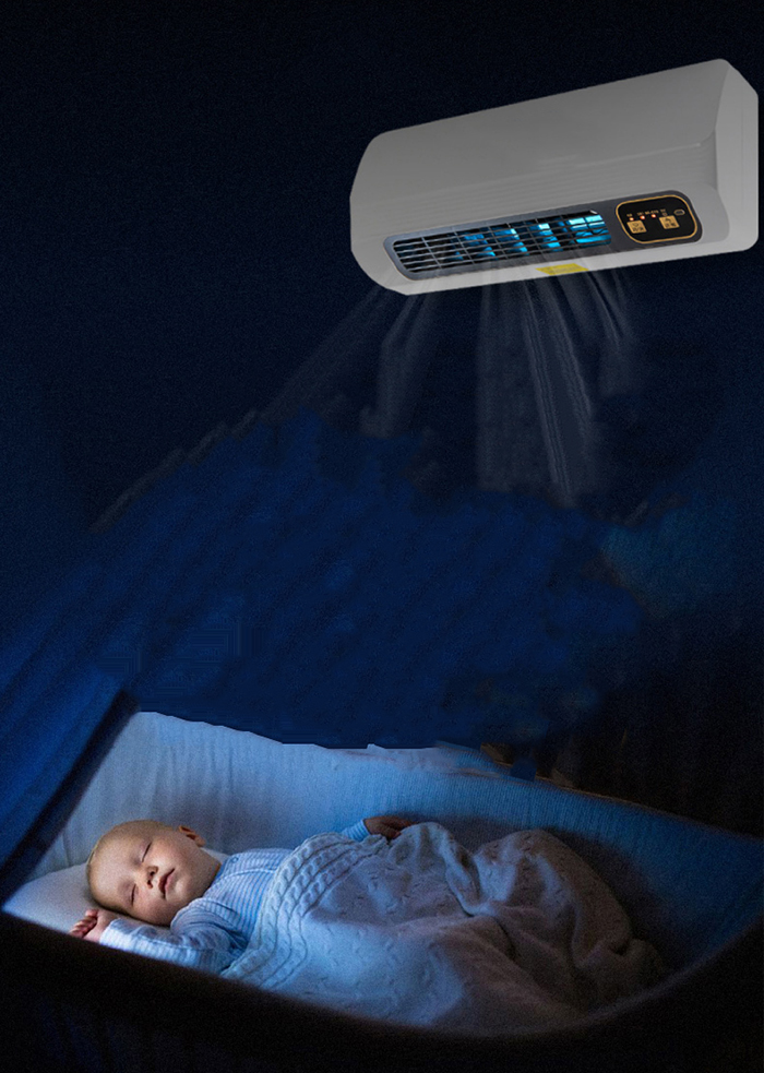 Ultraviolet wall mounted sterilizer